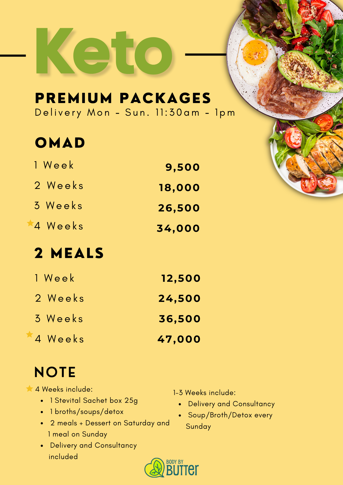 Keto Meal Plan (Premium)