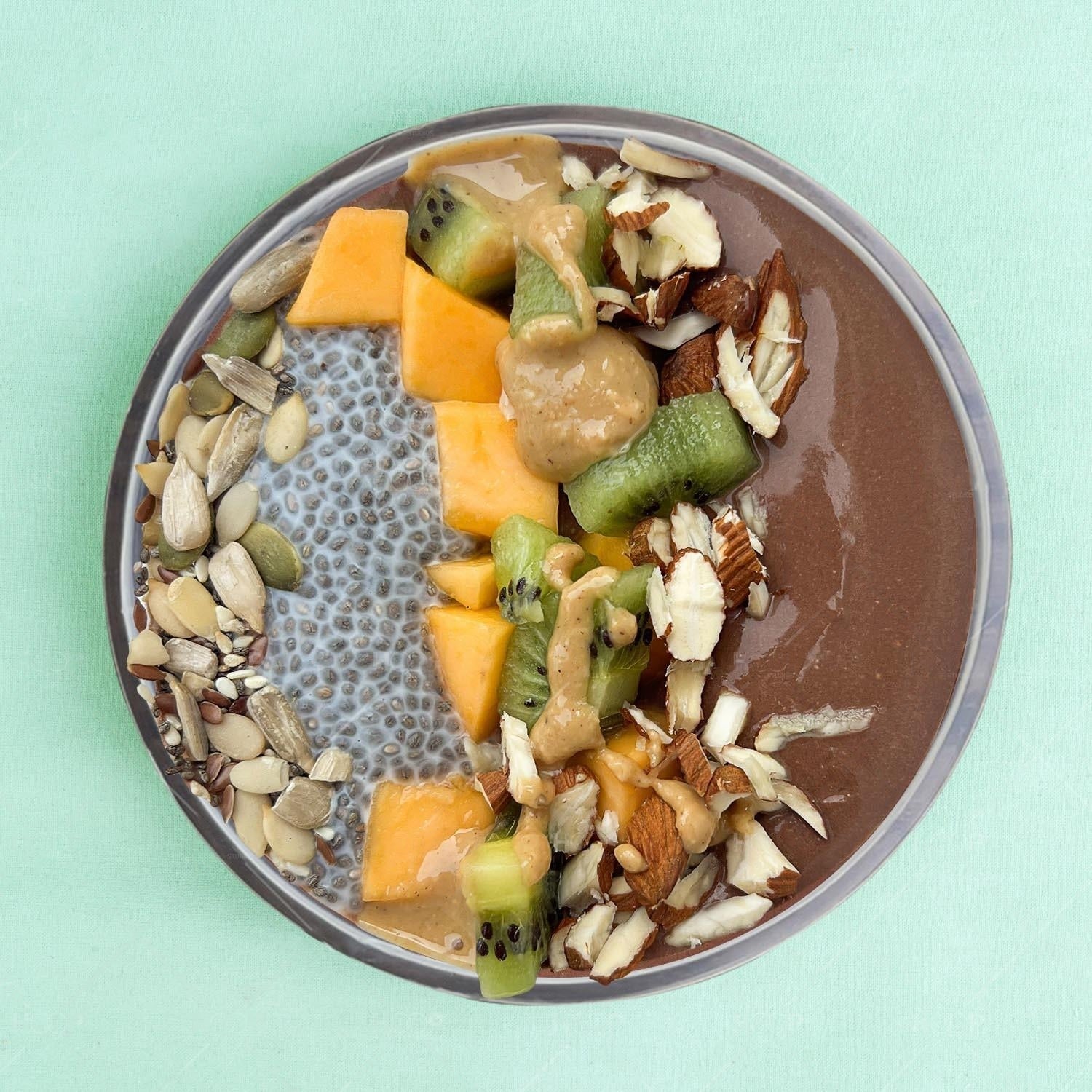 Dark Chocolate Chia with Fruits