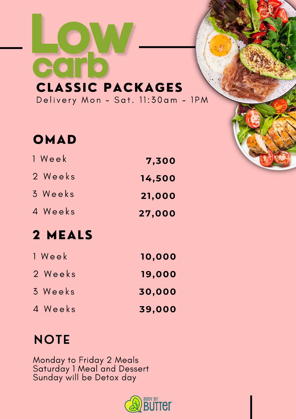 Low Carb Meal Plan (Classic)