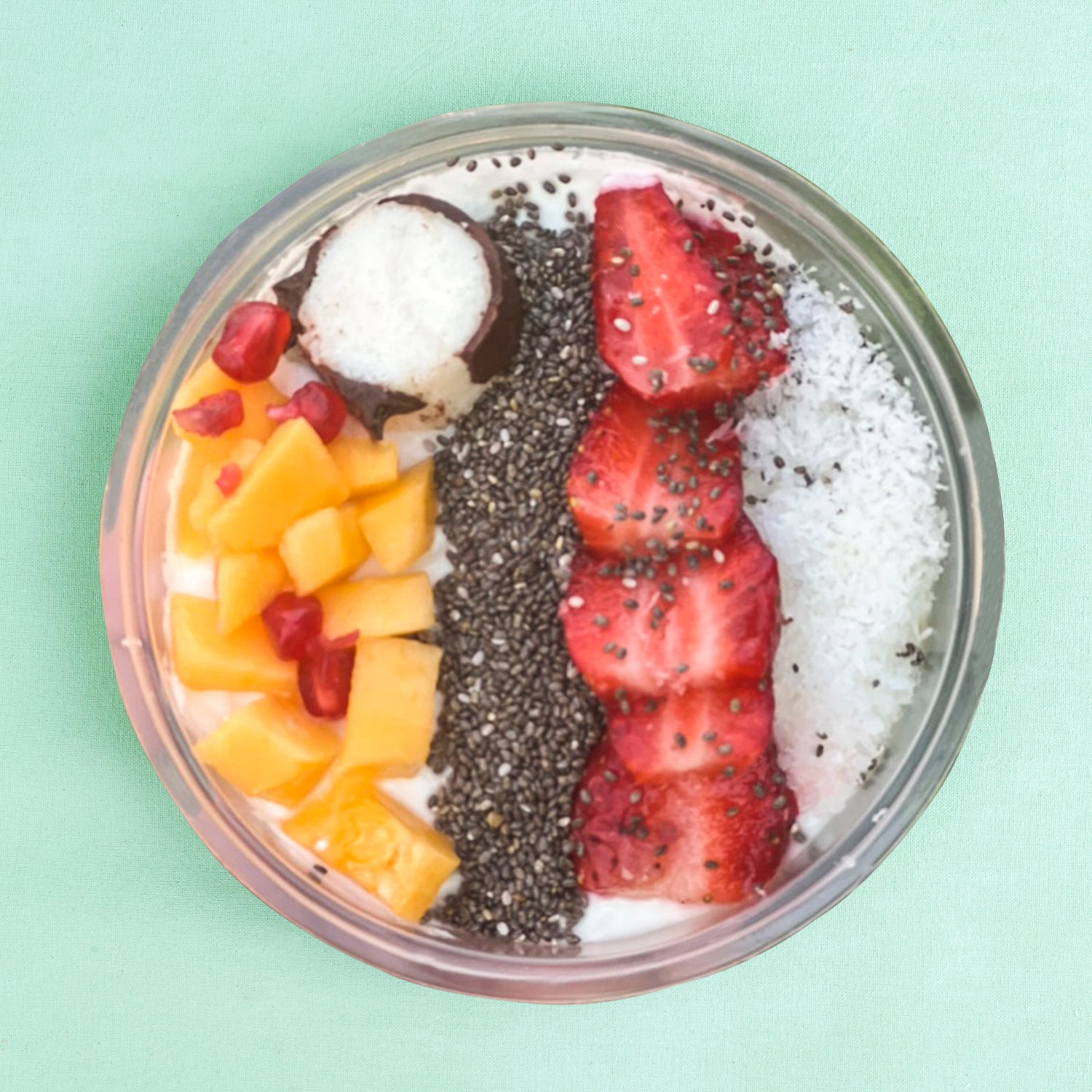 Rainbow Greek Yoghurt